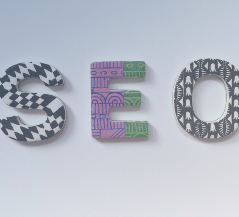 SEO spelled out
