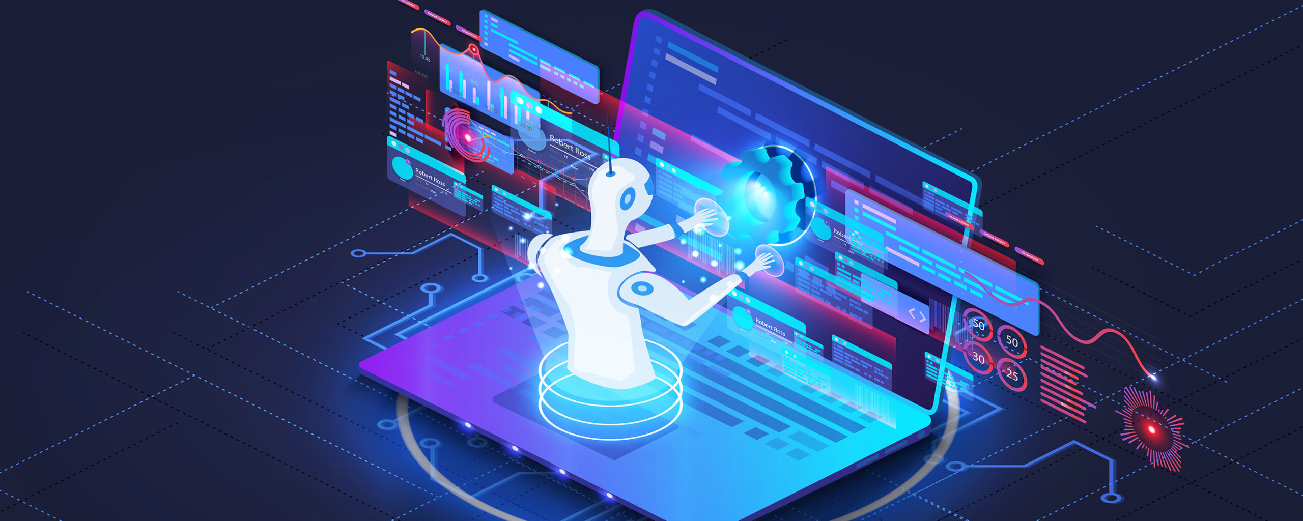 AI for social media feature